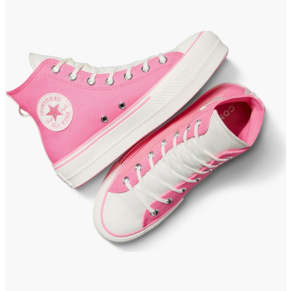 WOMENS CONVERSE LIFT HIGHTOP PLATFORM SNEAKER PINK 6 NIB